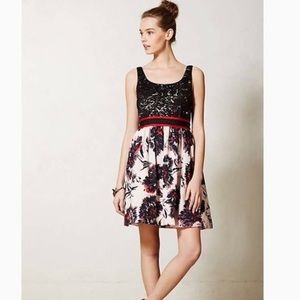 Peter Som x Made in Kind brushstroke dress from Anthropologie